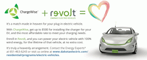 Electric Vehicle rebate page