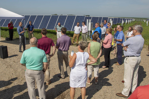 Randolph solar array Mark Rathbun