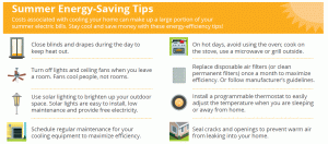 summer energy-saving tips