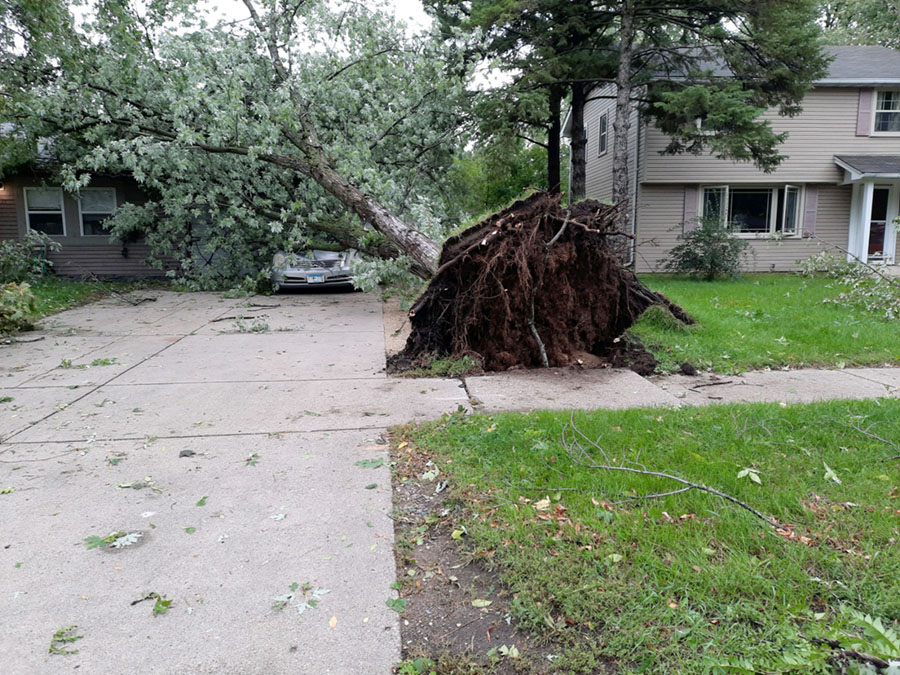 storm damage photo