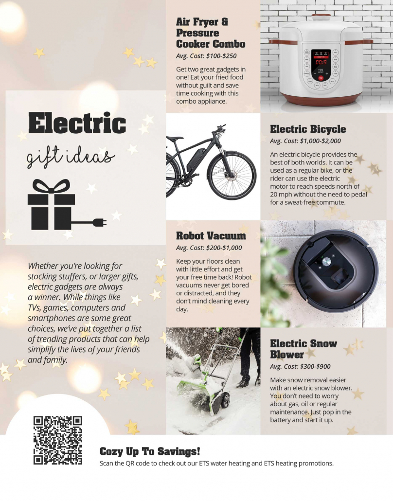Electric Gift Ideas